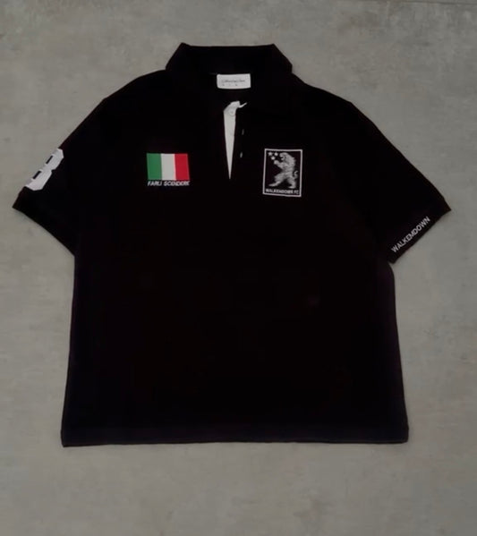 WALKEMDOWN ‘ITALIA MIDNIGHT’ POLO