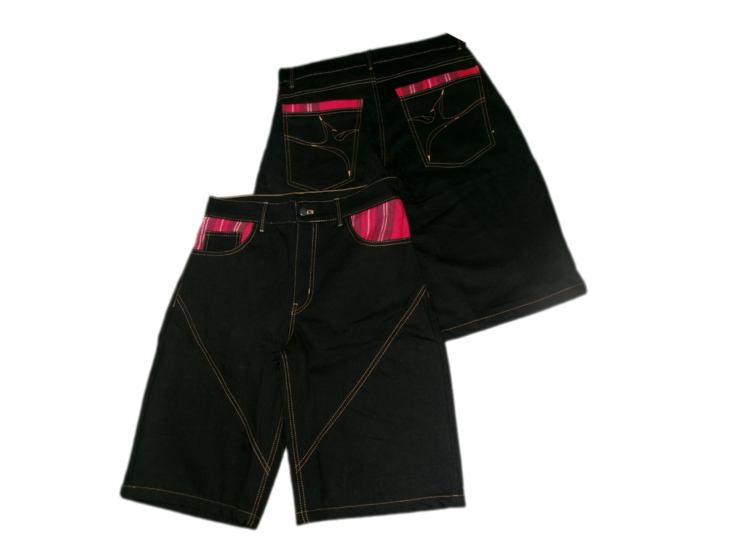 WALKEMDOWN PLAID JORTS