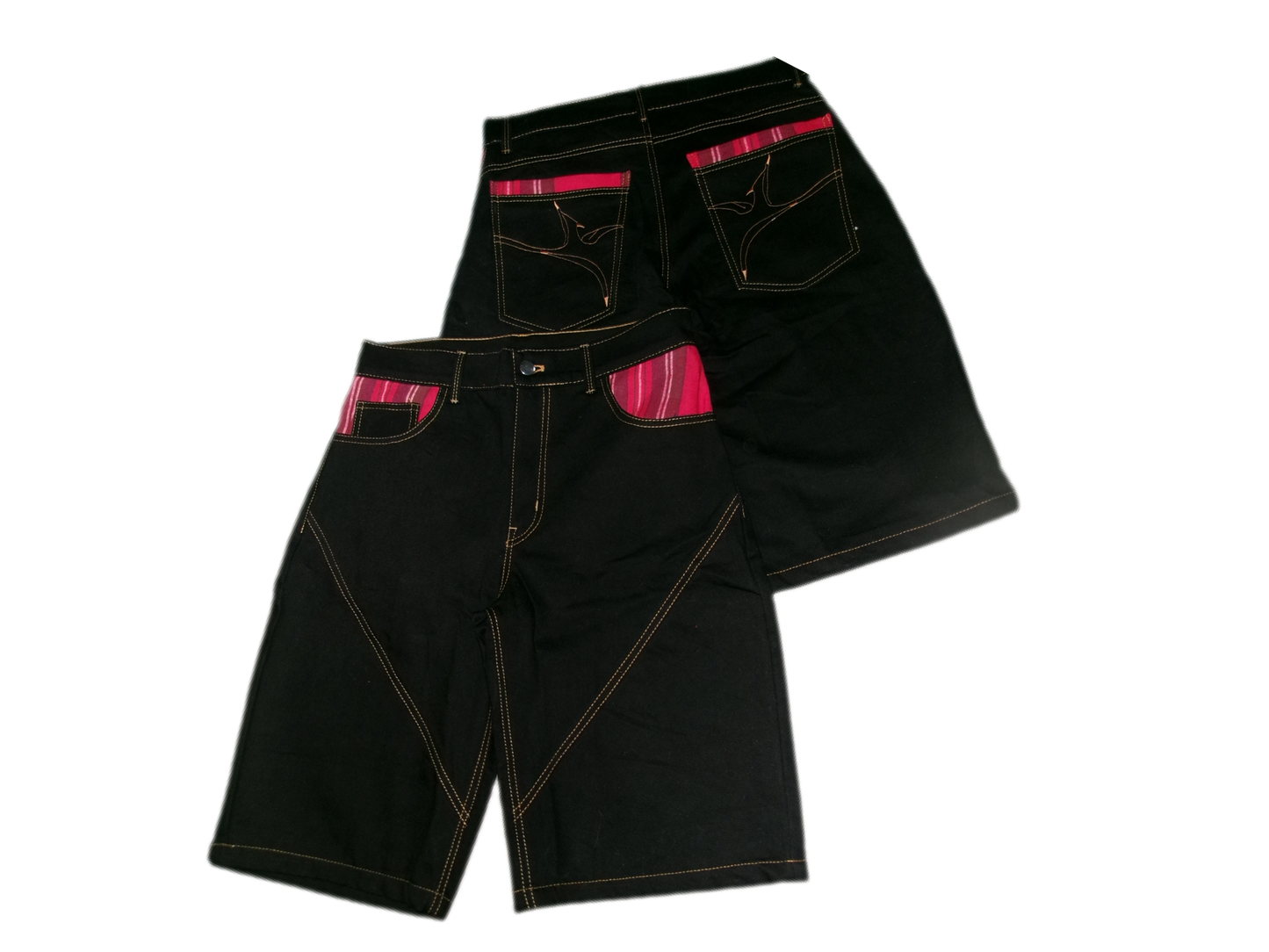 WALKEMDOWN PLAID JORTS