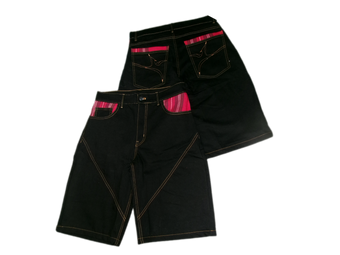 WALKEMDOWN PLAID JORTS
