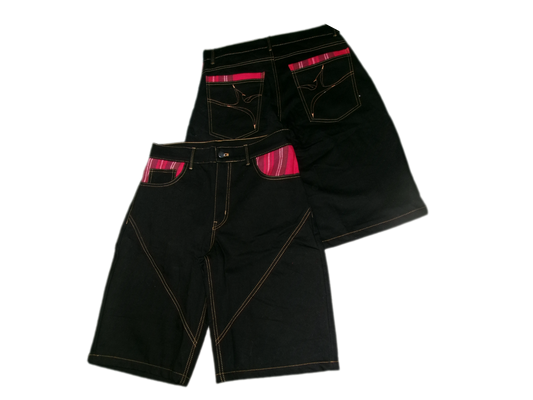 WALKEMDOWN PLAID JORTS