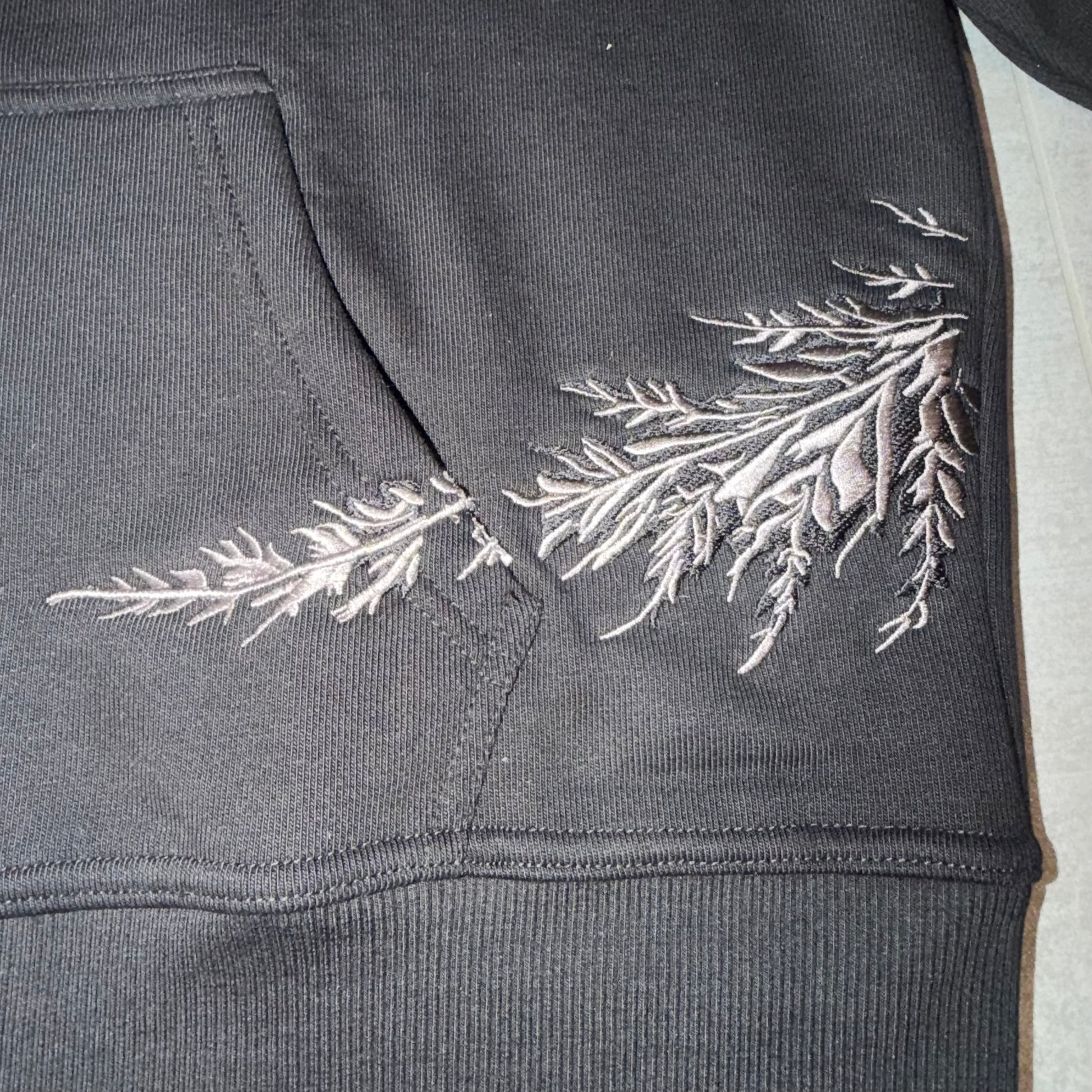 WALKEMDOWN EMBROIDED ZIP UP